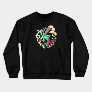 Stoned Alien! Crewneck Sweatshirt